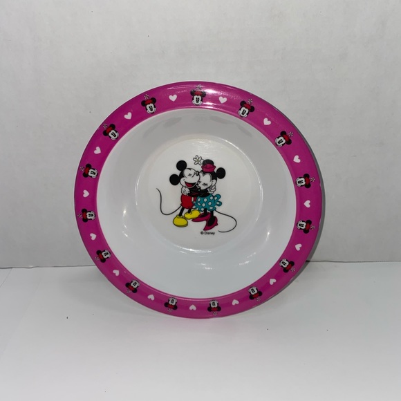 Minnie Mousse Set Melamine For 2 Pieces - Picture 5 of 6